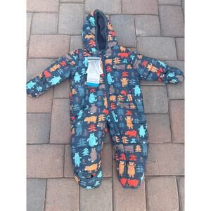 NEW Iceburg Outerwear Infant Quilted Insulated One-Piece Snowsuit